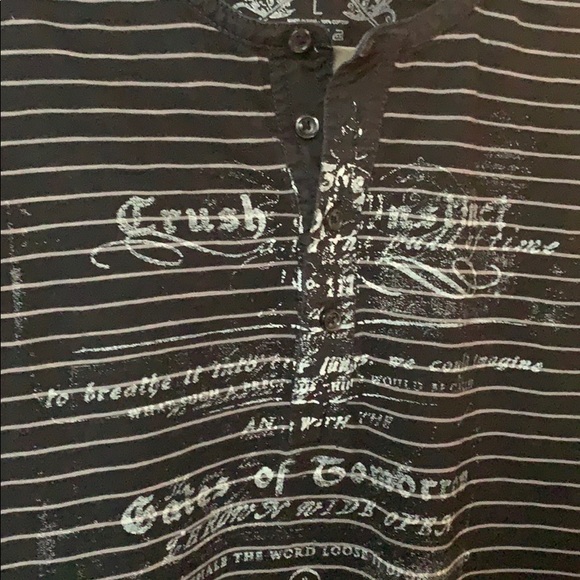 Long Sleeve 3/4 button up - Picture 4 of 5